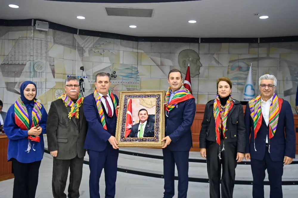 Başkan Akın, Balıkesirli Yörük Türkmenleri ağırladı 