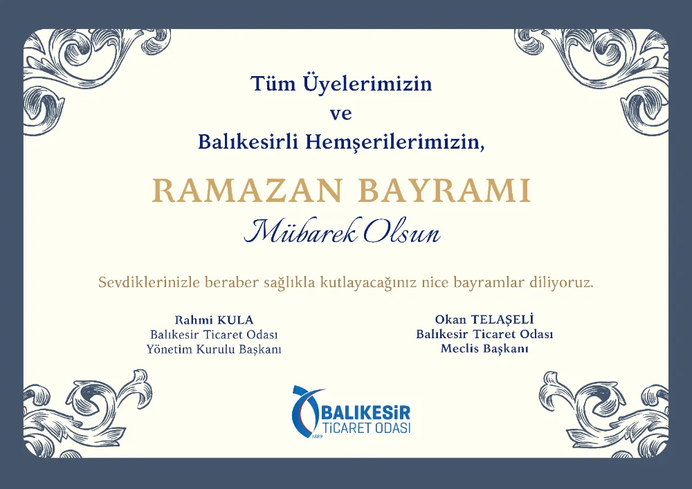 BALIKESİR TİCARET ODASI 