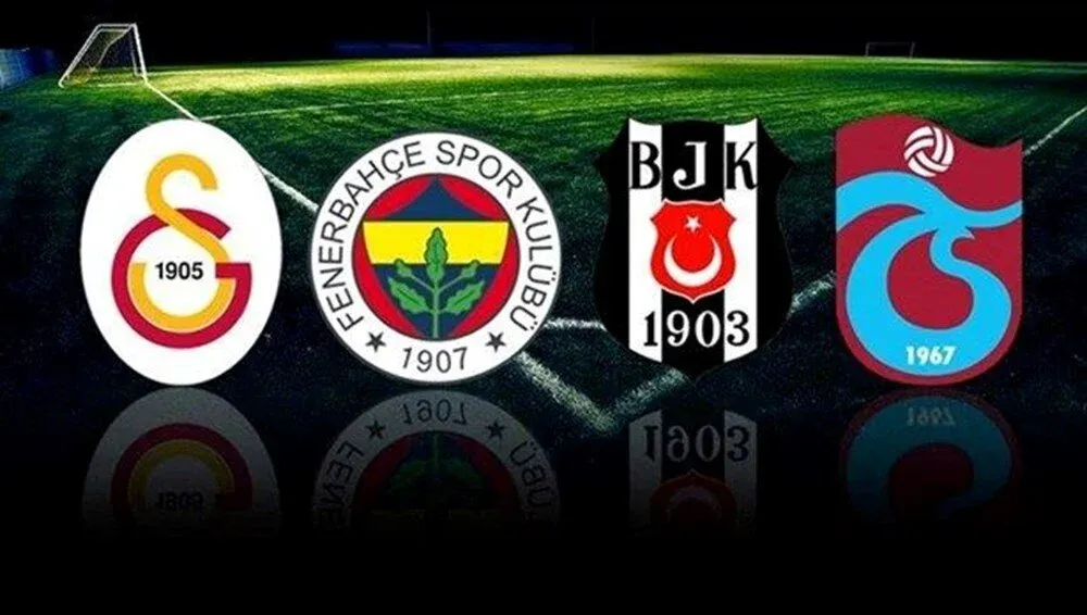 Galatasaray, Fenerbahçe, Beşiktaş ve Trabzonspor