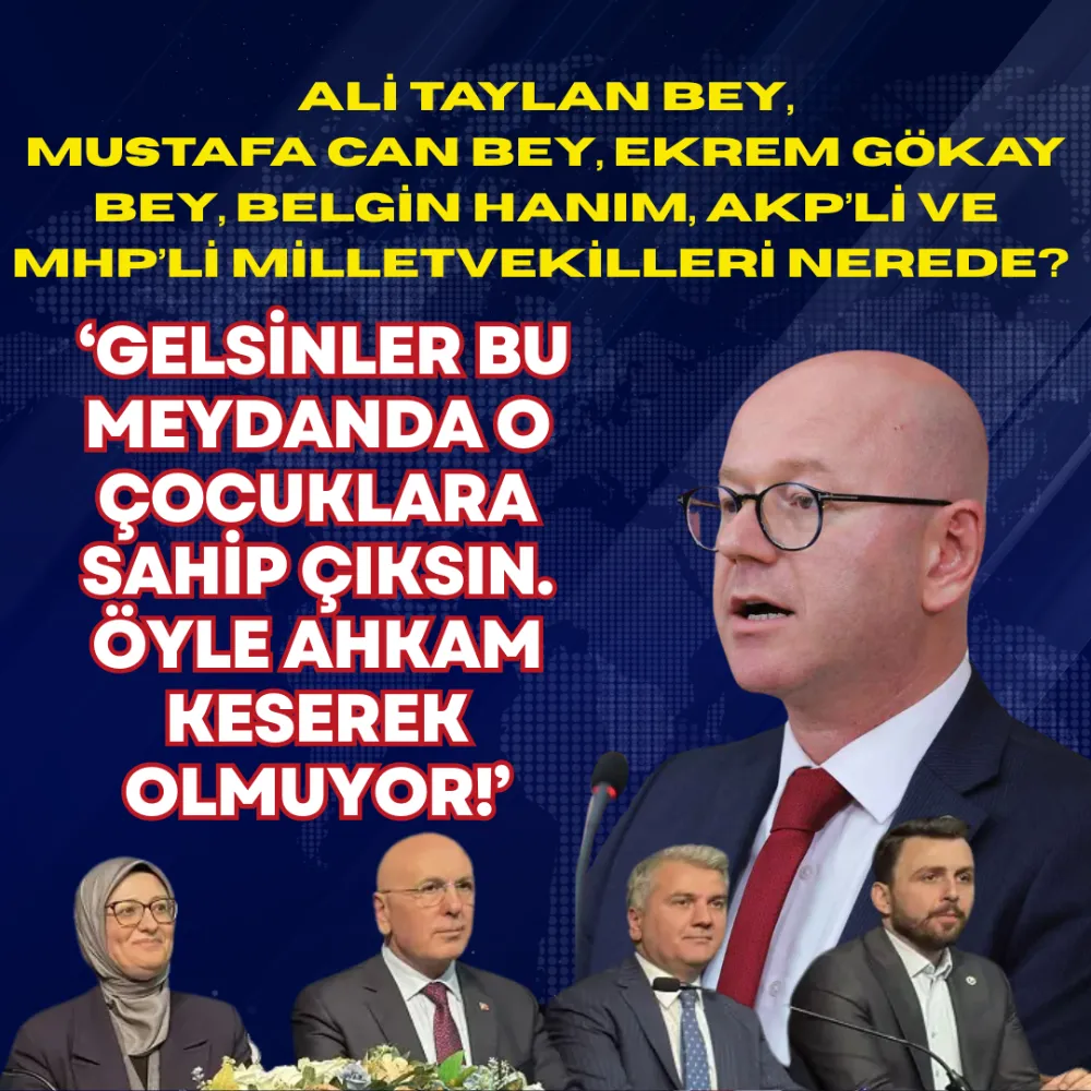 CHP BALIKESİR MİLLETVEKİLİ SERKAN SARI BANDIRMA’DA ÇOCUK İSTİSMARINA KARŞI ADALET ÇAĞRISI YAPTI