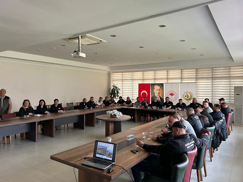 Altıeylül Belediyesi ALBAK Ekibi Orman Yangınlarına Karşı Eğitim Aldı