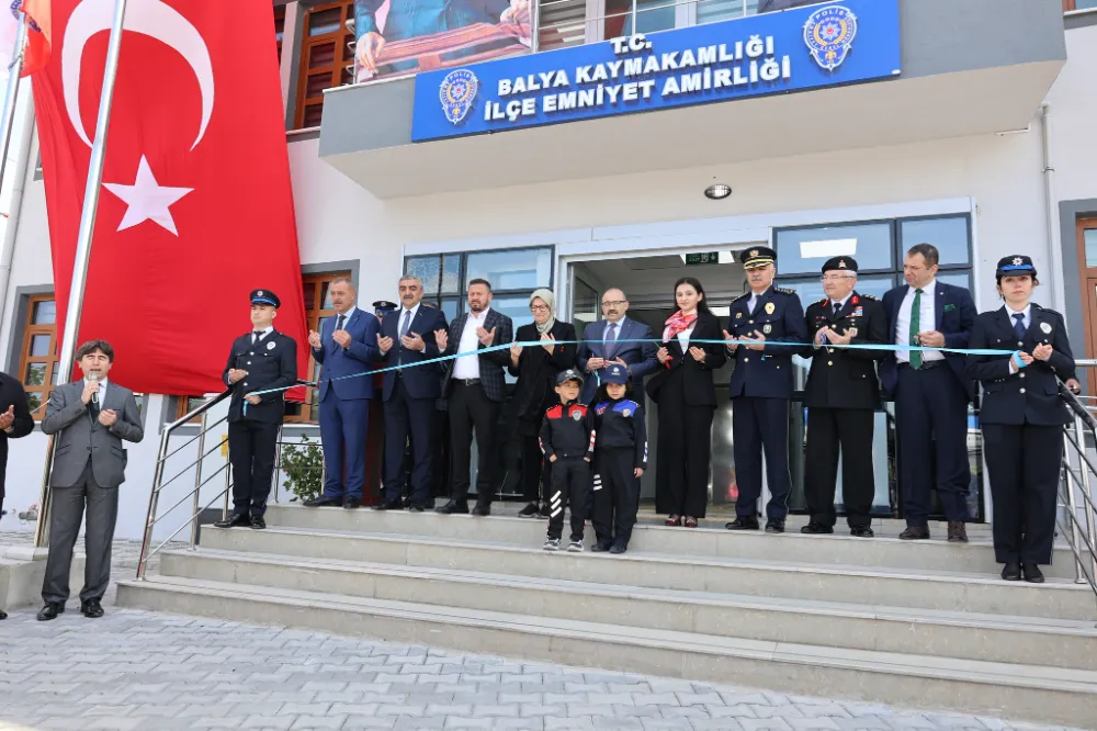Balya İlçesi Yeni Emniyet Amirliği Binasına Kavuştu