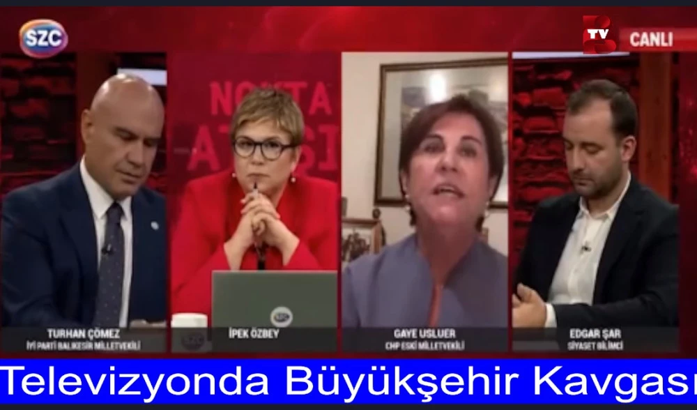 Canlı Yayında Siyasi Tartışma: İYİ Partili Turhan Çömez CHP