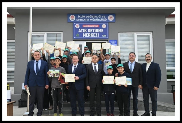 Karesi’ ye ‘Sıfır Atık’ Belgesi